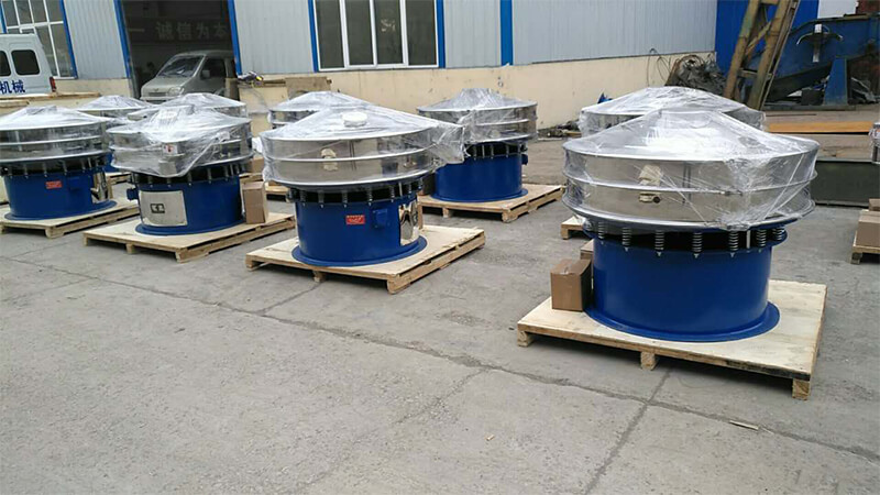 rotary vibrating screen 5